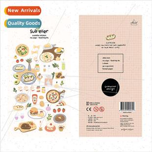 Korea food 1090 pizza cooking hamburger steak decorative sti