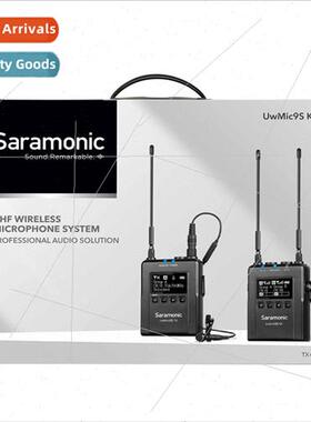 One tow wireless bee lavalier microphone maple di uwmic9s ch