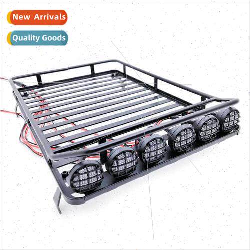 1/10 R C Climber   90046 D90 Metal RoRack wh ghts ggage Rack