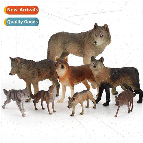 Forest Wolf Pack Ornament Black Wolf Prairie Wolf Roaring Ma