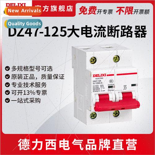Air circu breaker DZ47-125 high current 100a high power hous