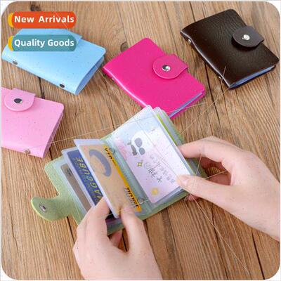 Korea 24-b Card Holder Men Card Case Cred Card Fting Card Ho