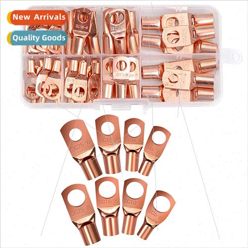 Peephole Terminal Block 60pcs Boxed Bare Copper Terminal Blo