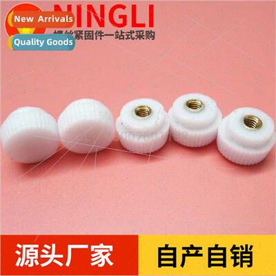 M4M5M6 Round Rubber Nut Plastic Handle Nut m3 Round Rubber N