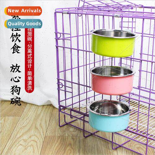 Pet Bowl Feeder Cat Bowl Pet Stainless Steel Dog Bowl Dog Ca