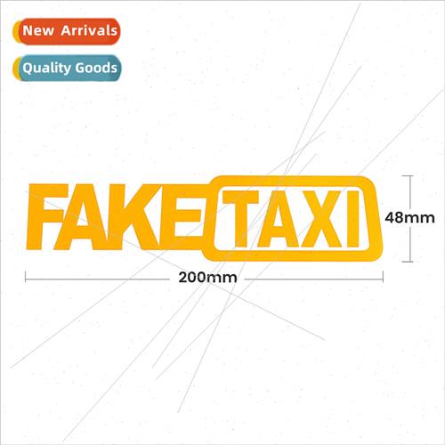 Europe FAKE TAXI Fake Taxi Drift  Funny Car Stickers