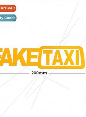 Europe FAKE TAXI Fake Taxi Drift  Funny Car Stickers