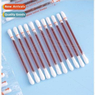 Disposable povidone-iodine cotton swabs alcohol disinfection