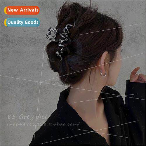 quid ne Metal Hair Clips No.Shark Clips Back Head Plate Hair