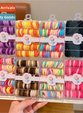 leather bhigh elasticy does not hurt hair tie hair towel rin