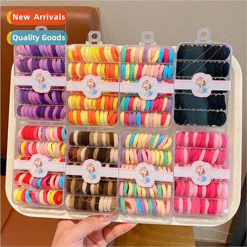 leather bhigh elasticy does not hurt hair tie hair towel rin