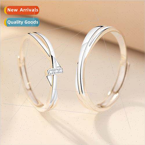 Couple Rings Pair Couples che Pair Rings Open Adjustable Rin