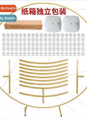 Iron ring balloon arch wedding venue decoration wedding prop