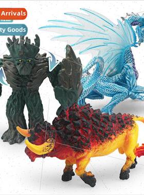 beast animal model ice flying dragon fire bull king jungle d