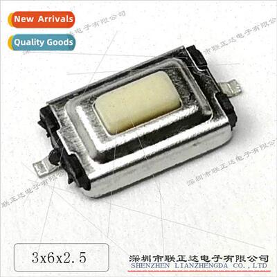 SMT light touch swch 3*6*2.5mm two legs temperature resistan