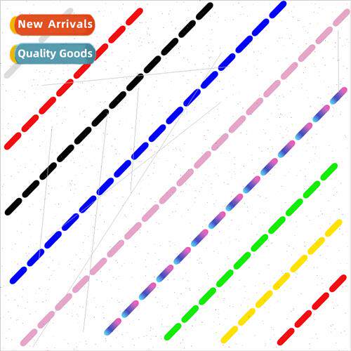 Electric car decorative stickers dotted line line cutting li