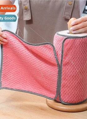 Hangable Coral Velvet Double Sided Wipes Kitchen Pine适用App