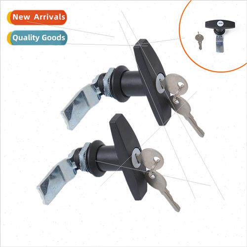 适用RV Trailers Black Zinc Alloy T-Handle Turnbuckle Door Lo