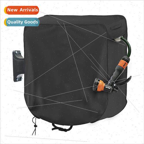 Square Hose Swivel Cover Wall Mounted Retractable Hose Reel