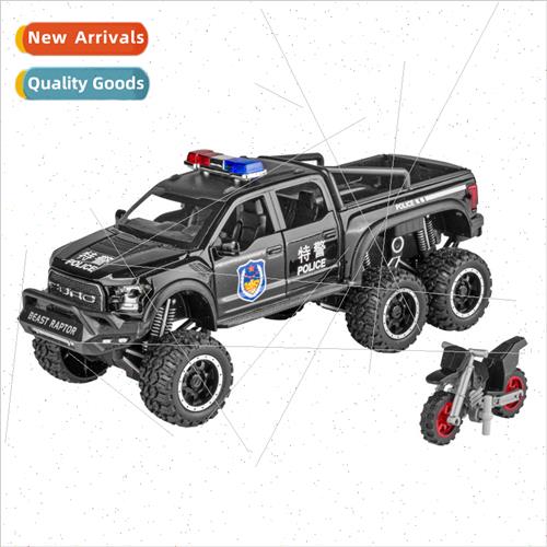 1:28 Ford Raptor F150 simulation alloy off-road vehicle mode