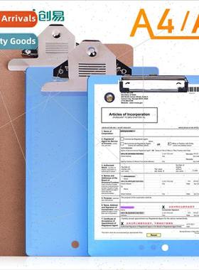 Wooden board clip folder a4 paper clip menu clip contract cl