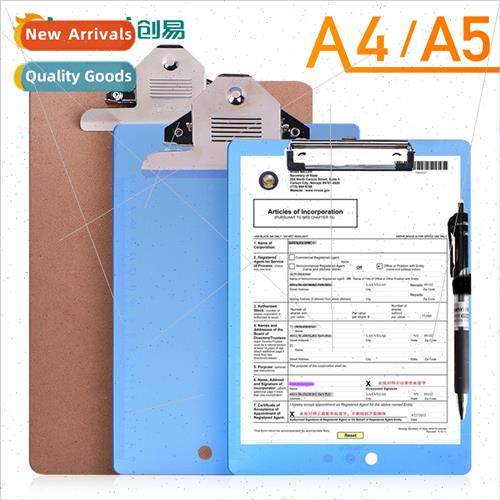 Wooden board clip folder a4 paper clip menu clip contract cl