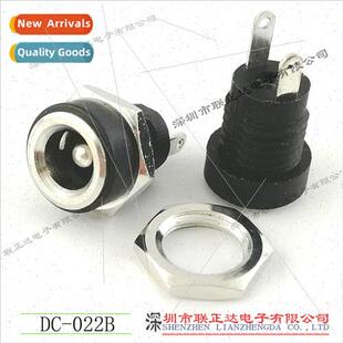 Circular DC socket DC socket wh thread DC terminal Flush mou