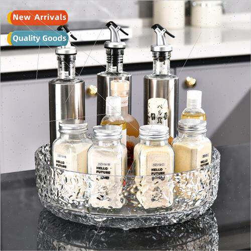 Rotating Kchen Organizer Cosmetic Organizer Desktop Snacks &