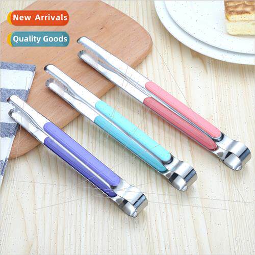 Stainless Steel Food Clip 22.5CM Kchen Baking Tools Bread Cl