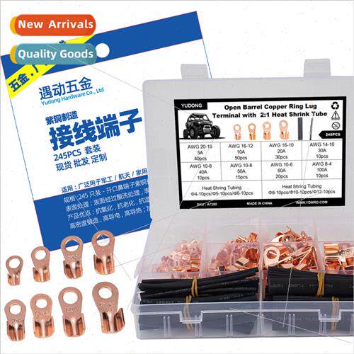 245pcs OT Purple Copper Open Nose Set OT10 30 50A 100A Coppe