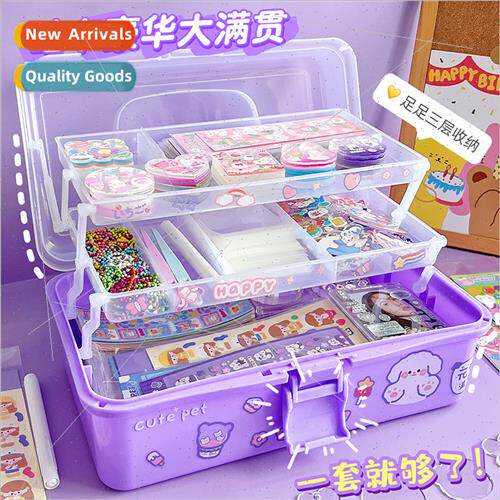 Cartoon goo card stickers set children girls toys goo card d