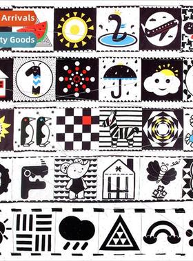 Bed Early Learning Educational Toys Double-sided black whe c