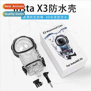 适用 one X3 panoramic camera waterprocase dive case protecti