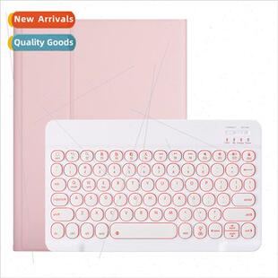适用ipadair4 round keycaps bluetooth keyboard 10.2 pen slot