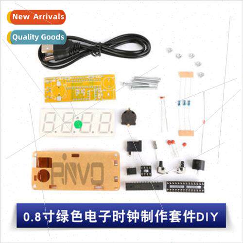 Electronic clock making k DIY 0.8 inch red/blue/green four L