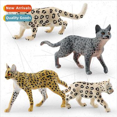 Wildlife leopard model snow leopard African serval leopard c
