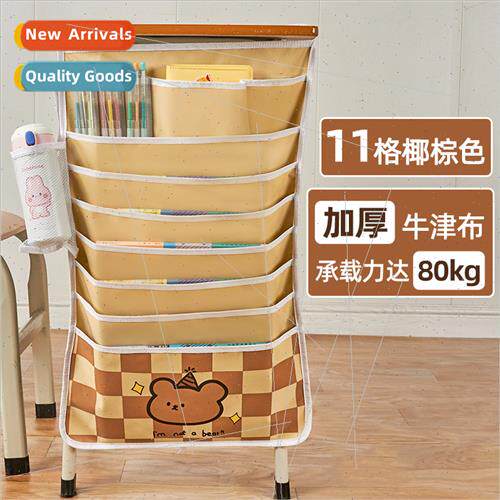 Morandi Hanging Book Bag Cute Bear Book StDesk Organizer Hig