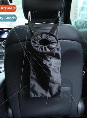 Multifunctional car hanging garbage can car collapsible port