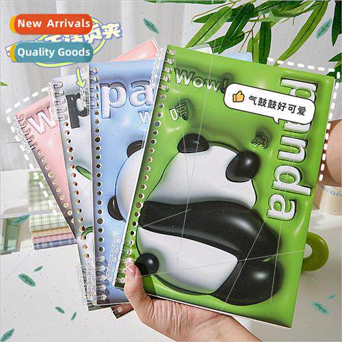 Panda a5 loose-leaf notebook does not pinch hnotebook remova