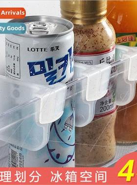 Household refrigerator organizing compartment clip multifunc