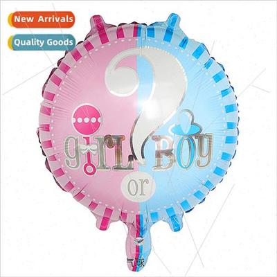 Copyright Baby Gender Reveal Party Decoration boy or girl bo