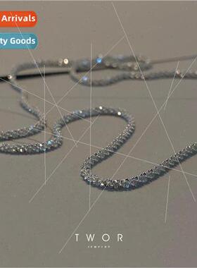 Hipster Italian VICENZA niche s925 silver sparkling glter co