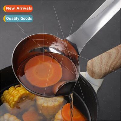 304 oil filtering spoon creative filter oil spoon thickened
