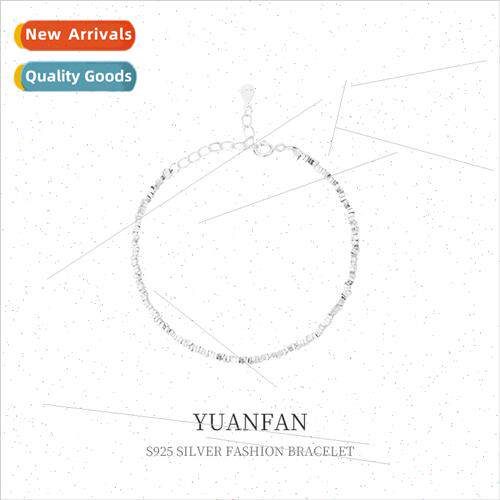 925 silver niche broken silver bracelet female ins cold wind