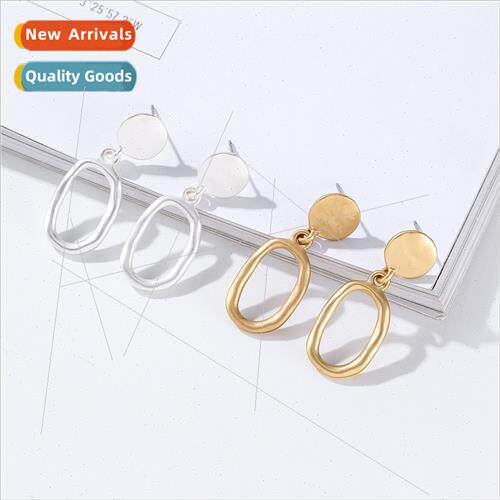 Earrings earrings earrings women simple retro French high in
