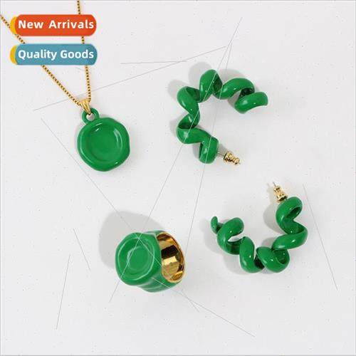 Summer new lerary retro telephone line earrings female hundr