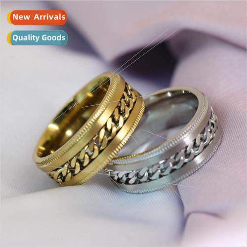 Europe compliments ins304 tanium steel 8MM chain couple pair