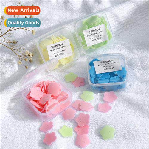 Portable hwashing tablets soap paper students children dispo