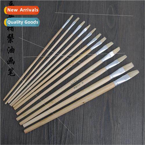 Cultured wood color rod oil painting brush gouache watercolo