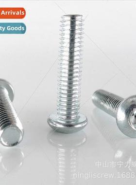 Grade 4.8 whe zinc pan head socket head cap screws Large fla